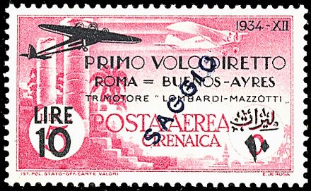 COLONIE ITALIANE - CIRENAICA - Posta aerea  - Catalogo Catalogo di vendita su offerte - Studio Filatelico Toselli