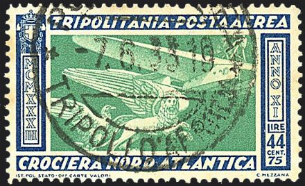 COLONIE ITALIANE - TRIPOLITANIA - Posta aerea  - Catalogo Catalogo di vendita su offerte - Studio Filatelico Toselli