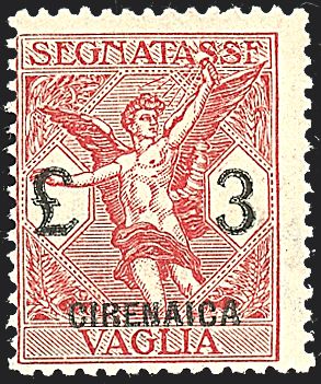 COLONIE ITALIANE - CIRENAICA - Segnatasse per vaglia  - Catalogo Catalogo di vendita su offerte - Studio Filatelico Toselli