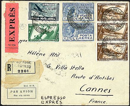 ITALIA REGNO Posta aerea  - Catalogo Catalogo di vendita su offerte - Studio Filatelico Toselli