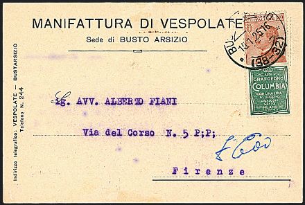 ITALIA REGNO Pubblicitari  - Catalogo Catalogo di vendita su offerte - Studio Filatelico Toselli