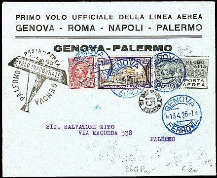 POSTA AEREA  - Catalogo Catalogo di vendita su offerte - Studio Filatelico Toselli