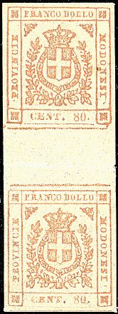 ANTICHI STATI ITALIANI - MODENA - Governo Provvisorio  - Catalogo Catalogo di vendita su offerte - Studio Filatelico Toselli