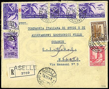 COLONIE ITALIANE - SOMALIA - Posta aerea  - Catalogo Catalogo di vendita su offerte - Studio Filatelico Toselli