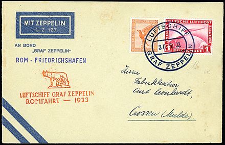 ZEPPELIN - GERMANIA  - Catalogo Catalogo di vendita su offerte - Studio Filatelico Toselli