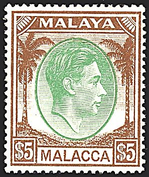 COLONIE INGLESI - MALAYSIA - Malacca  - Catalogo Catalogo di Vendita su offerta - Studio Filatelico Toselli