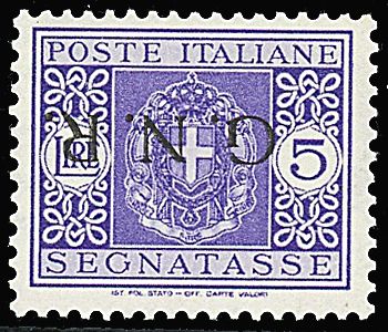 REPUBBLICA SOCIALE ITALIANA Segnatasse  - Catalogo Catalogo a prezzi netti on-line - Studio Filatelico Toselli