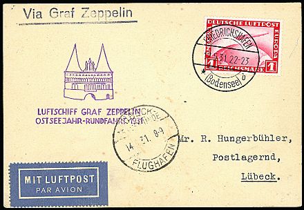 ZEPPELIN - GERMANIA  - Catalogo Catalogo di vendita su offerte - Studio Filatelico Toselli