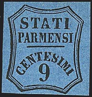 ANTICHI STATI ITALIANI - PARMA - Segnatasse per giornali  - Catalogo Catalogo di vendita su offerte - Studio Filatelico Toselli