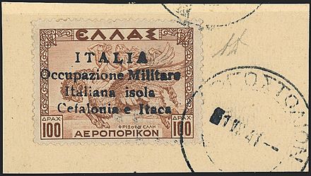 TERRE REDENTE ANNESSE OD OCCUPATE - CEFALONIA E ITACA - Emissione di Argostoli - Posta aerea  - Catalogo Catalogo a prezzi netti on-line - Studio Filatelico Toselli