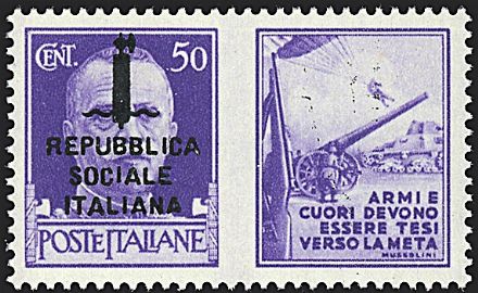 REPUBBLICA SOCIALE ITALIANA Propaganda di guerra  - Catalogo Catalogo di vendita su offerte - Studio Filatelico Toselli