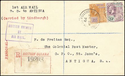 POSTA AEREA ESTERA - BRITISH GUIANA  - Catalogo Catalogo di Vendita su offerta - Studio Filatelico Toselli