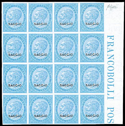 ITALIA REGNO Saggi  - Catalogo Catalogo di vendita su offerte - Studio Filatelico Toselli