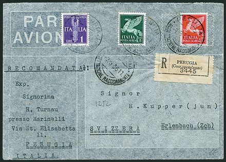 ITALIA REGNO Posta aerea  - Catalogo Catalogo di Vendita su offerta - Studio Filatelico Toselli