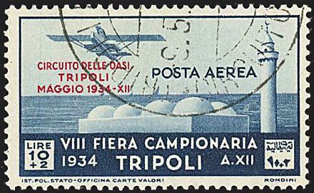 COLONIE ITALIANE - TRIPOLITANIA - Posta aerea  - Catalogo Catalogo di vendita su offerte - Studio Filatelico Toselli