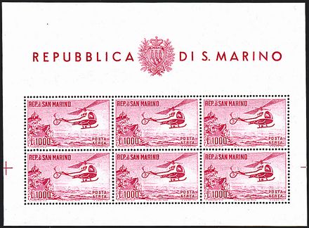 SAN MARINO Foglietti  - Catalogo Catalogo a Prezzi Netti - Studio Filatelico Toselli