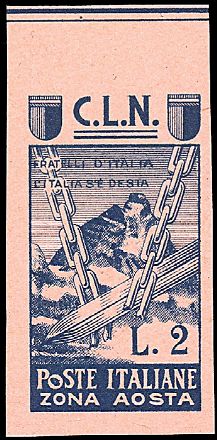 EMISSIONI C.L.N. - AOSTA  - Catalogo Catalogo di Vendita su offerta - Studio Filatelico Toselli