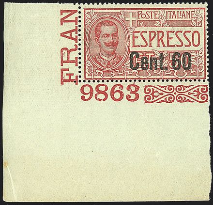 ITALIA REGNO Espressi  - Catalogo Catalogo di Vendita su offerta - Studio Filatelico Toselli