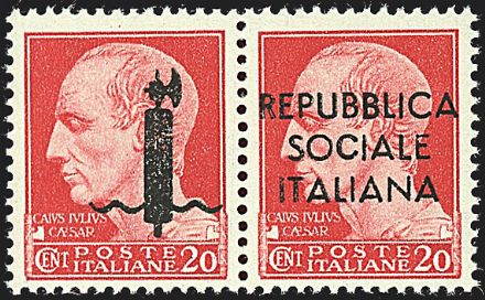 REPUBBLICA SOCIALE ITALIANA Saggi  - Catalogo Catalogo di Vendita su offerta - Studio Filatelico Toselli