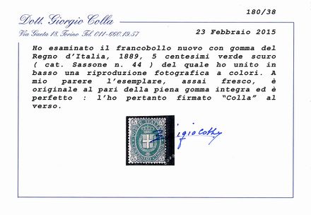 ITALIA REGNO  - Catalogo Catalogo di Vendita su offerta - Studio Filatelico Toselli