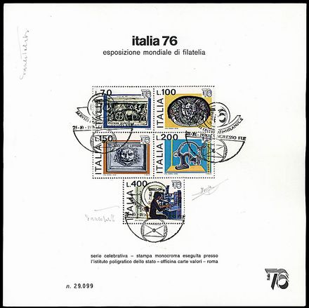 ITALIA REPUBBLICA Foglietti  - Catalogo Catalogo di vendita su offerta - Studio Filatelico Toselli