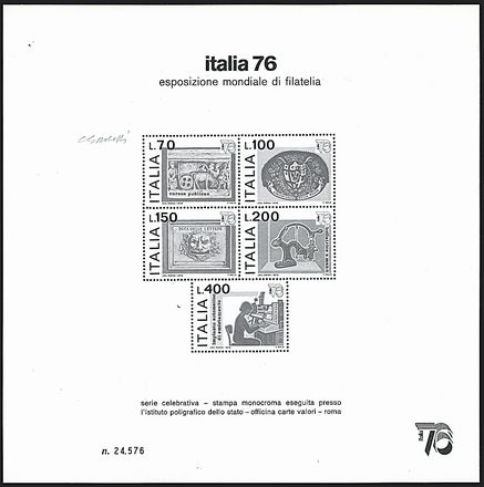 ITALIA REPUBBLICA Foglietti  - Catalogo Catalogo di vendita su offerte - Studio Filatelico Toselli