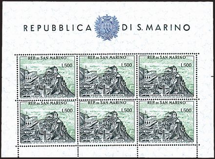 SAN MARINO Foglietti  - Catalogo Catalogo di Vendita su offerta - Studio Filatelico Toselli