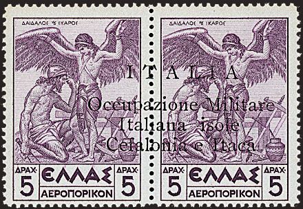 TERRE REDENTE ANNESSE OD OCCUPATE - CEFALONIA E ITACA - Emissione di Argostoli - Posta aerea  - Catalogo Catalogo di vendita su offerte - Studio Filatelico Toselli