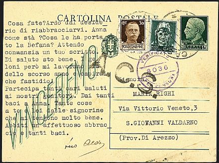 ITALIA REGNO Interi postali  - Catalogo Catalogo di vendita su offerte - Studio Filatelico Toselli