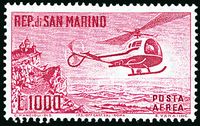 SAN MARINO  Posta aerea