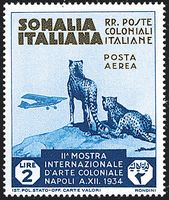 COLONIE ITALIANE  Giri commemorativi