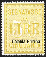 ERITREA  Segnatasse