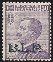 ITALIA REGNO  Francobolli per buste e lettere postali - B.L.P.