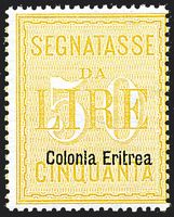 COLONIE ITALIANE ERITREA 