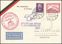 AEROGRAMMI ZEPPELIN GERMANIA 