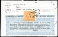 ITALIA REGNO  Ricognizione postale