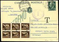 ITALIA REGNO  Cartoline Postali