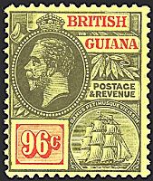 COLONIE INGLESI BRITISH GUIANA 