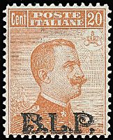 ITALIA REGNO  Francobolli per buste e lettere postali - B.L.P.