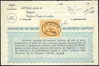 ITALIA REGNO  Ricognizione postale