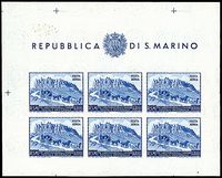 SAN MARINO  Foglietti