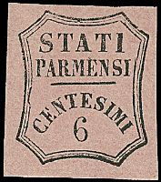 ANTICHI STATI ITALIANI PARMA Segnatasse per giornali