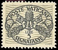 VATICANO  Segnatasse