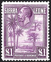 COLONIE INGLESI SIERRA LEONE 