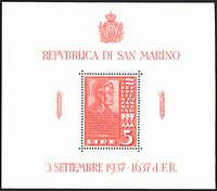 SAN MARINO  Foglietti