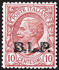 ITALIA REGNO  Francobolli per buste e lettere postali - B.L.P.