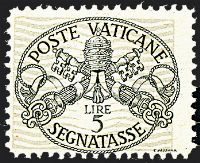 VATICANO  Segnatasse