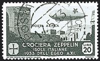 COLONIE ITALIANE EGEO Posta aerea