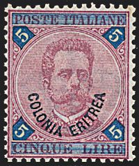 COLONIE ITALIANE ERITREA 