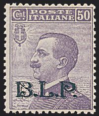 ITALIA REGNO  Francobolli per buste e lettere postali - B.L.P.